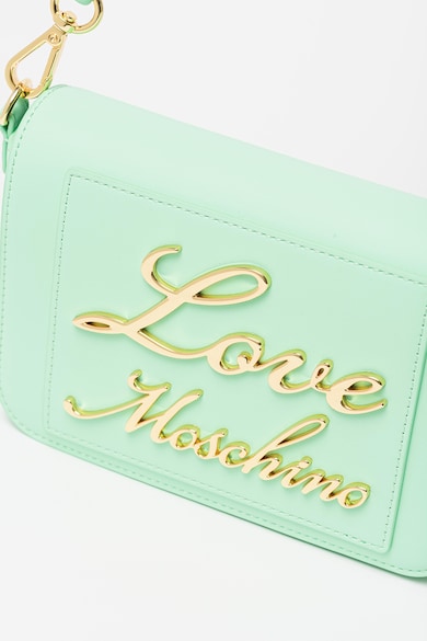 Love Moschino Geanta din piele ecologica cu logo metalic Femei