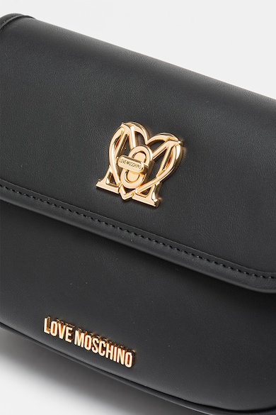 Love Moschino Keresztpántos műbőr táska fedőlappal női