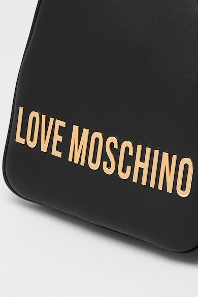Love Moschino Rucsac cu fermoar si logo metalic Femei