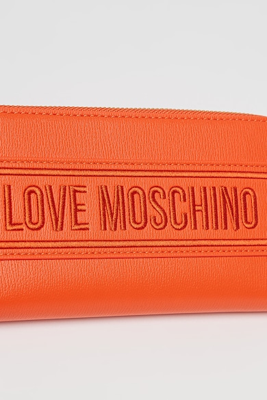 Love Moschino Műbőr pénztárca domború logóval női