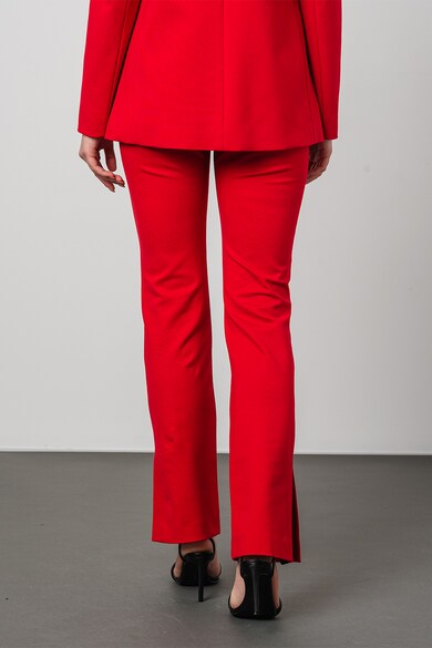 Karl Lagerfeld Прав панталон с цепки на подгъва Жени