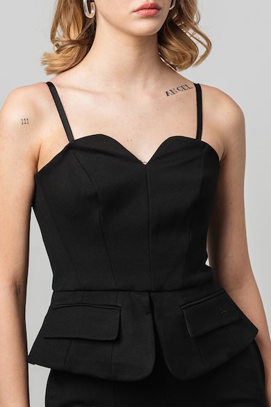 Karl Lagerfeld Egyenes fazonú overall szív alakú nyakrésszel női