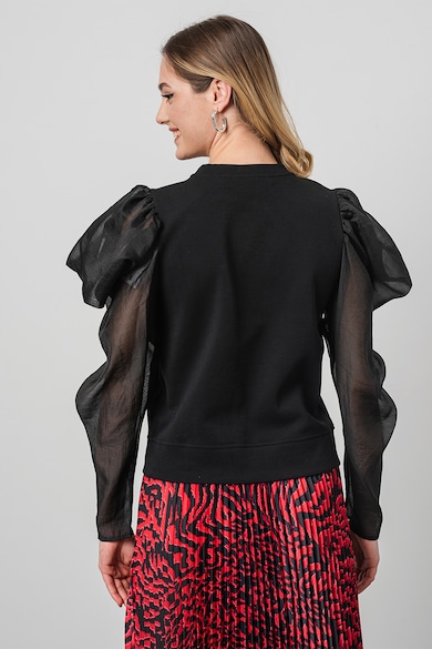 Karl Lagerfeld Блуза с памук с бухнали ръкави Жени
