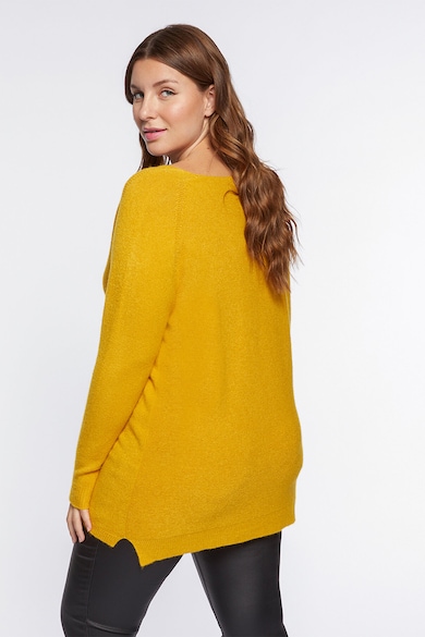 Fiorella Rubino Фино плетен пуловер с дълбок шпиц Жени