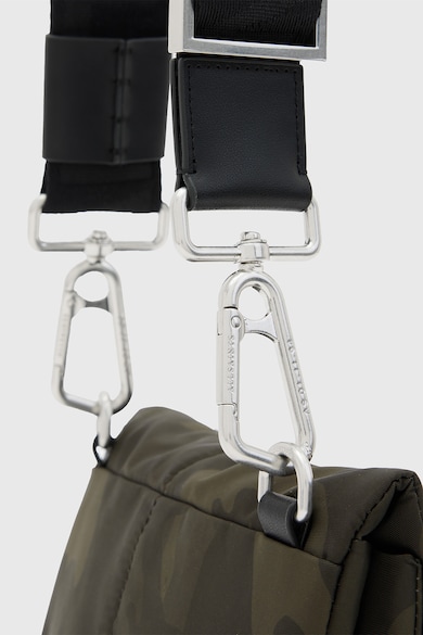 AllSaints Geanta crossbody cu imprimeu camuflaj Ezra Femei