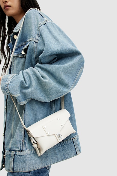 AllSaints Мини кожена чанта Miro през рамо Жени