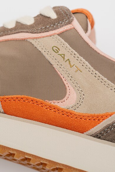 Gant Nyersbőr sneaker hálós anyagbetétekkel női