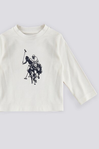 U.S. Polo Assn. Set de bluza, hanorac cu imprimeu logo si pantaloni de trening Baieti