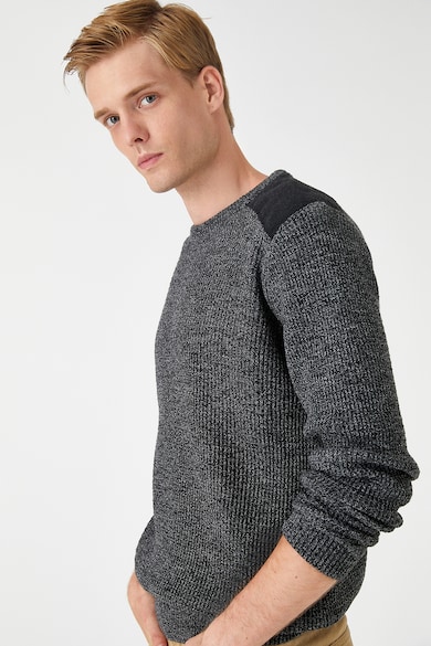 KOTON Фино плетен пуловер с овално деколте Мъже