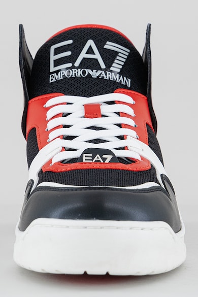EA7 Спортни обувки от еко кожа с мрежа Мъже