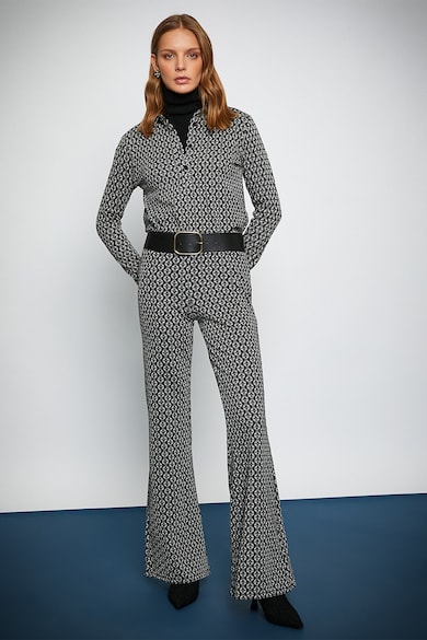 KOTON Блуза с фигурална шарка Жени