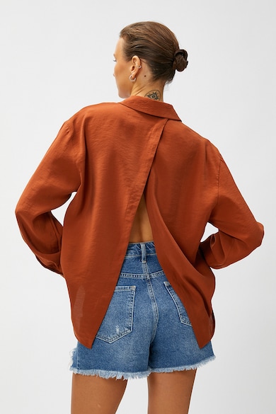KOTON Bő fazonú ing hátul hasítékkal női