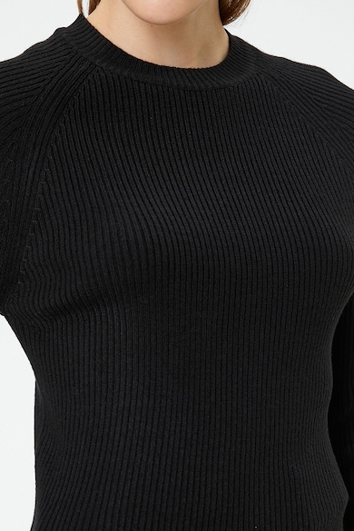 KOTON Рипсен пуловер с ръкави реглан Жени