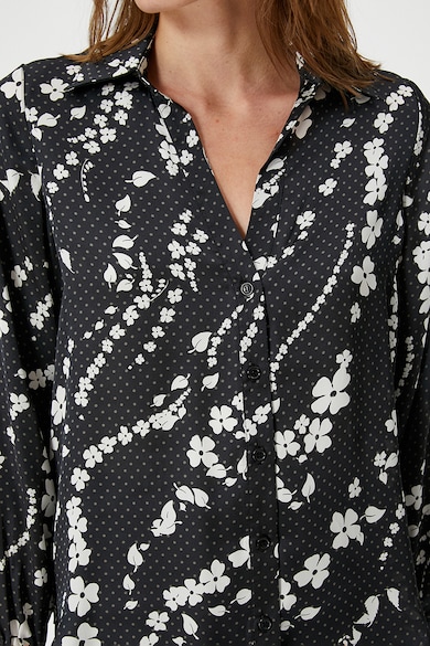 KOTON Флорална риза с точки Жени