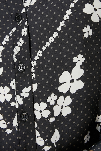 KOTON Флорална риза с точки Жени