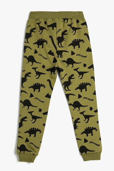 KOTON Спортен панталон с връзка и щампа на динозаври Момчета