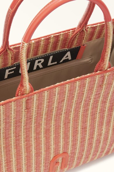 Furla Geanta tote cu dungi Opportunity Femei