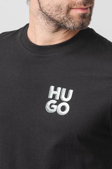 HUGO Tricou cu imprimeu logo Detzington241 Barbati