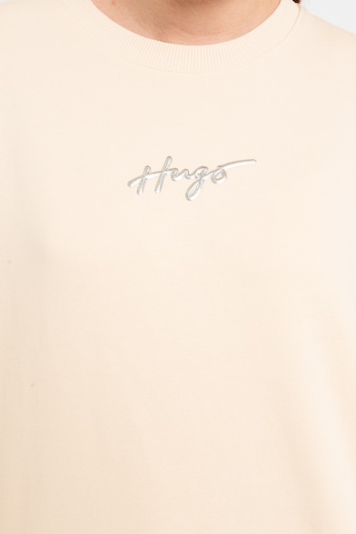 HUGO Bluza de trening lejera cu detaliu logo Femei
