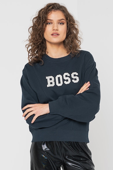 BOSS Bluza de trening cu logo Femei