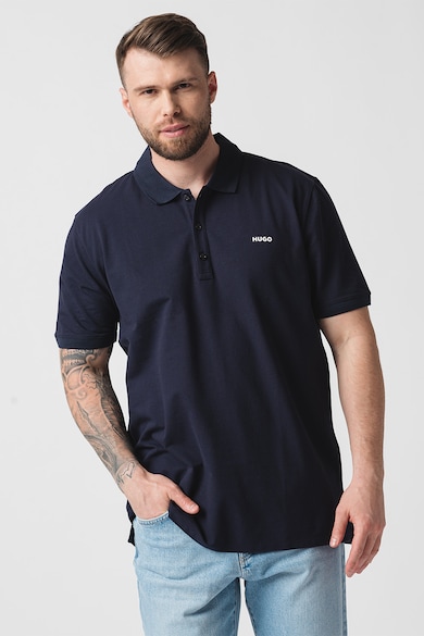 HUGO Tricou polo slim fit Dino Barbati