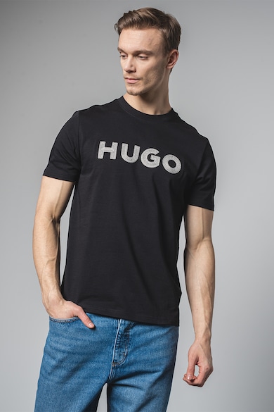 HUGO Tricou cu imprimeu logo Barbati