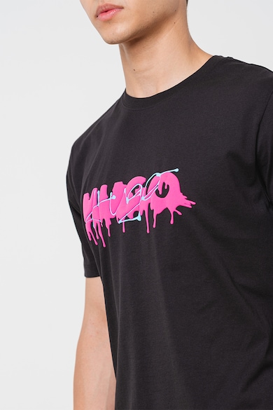 HUGO Tricou regular fit cu logo Dacation Barbati