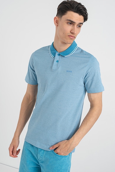 BOSS Tricou polo cu detaliu logo Barbati