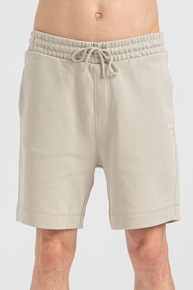 BOSS Къс памучен панталон Sewalk с джобове Мъже