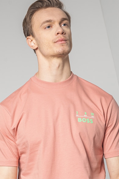 BOSS Свободна тениска Te_Records с лого Мъже