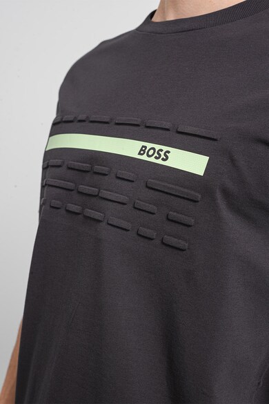 BOSS Tricou cu detaliu logo Barbati