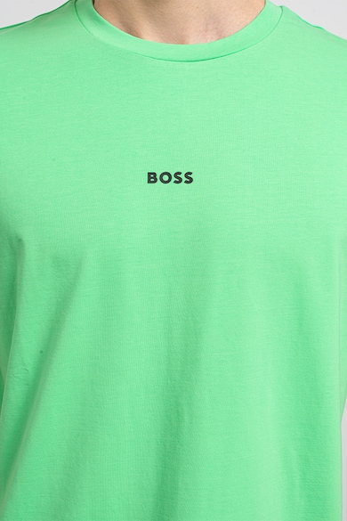 BOSS Tricou relaxed fit cu decolteu la baza gatului Chup Barbati