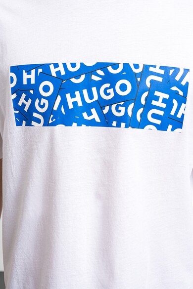 HUGO Тениска Nalayo с лого Мъже
