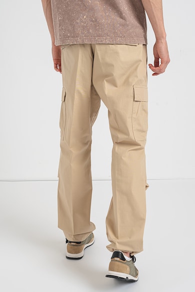 HUGO Памучен панталон карго със средна талия Мъже