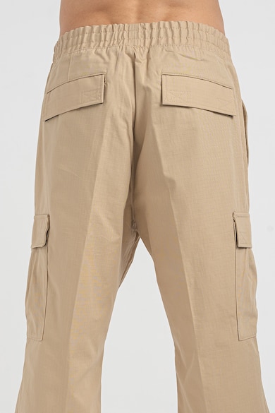 HUGO Памучен панталон карго със средна талия Мъже