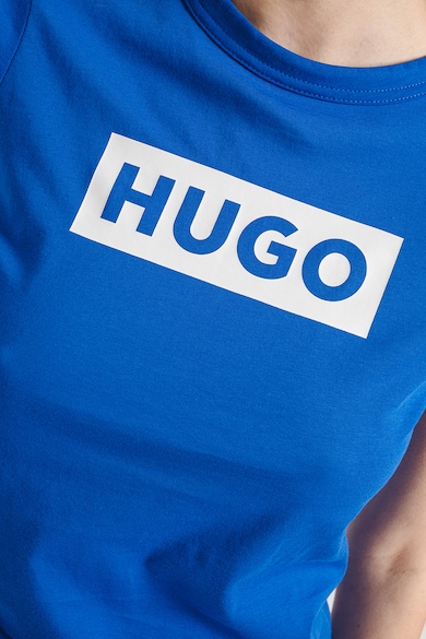 HUGO Logómintás póló női