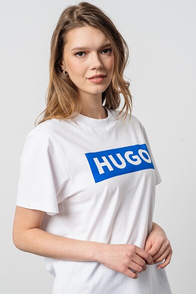 HUGO Tricou cu imprimeu logo Femei