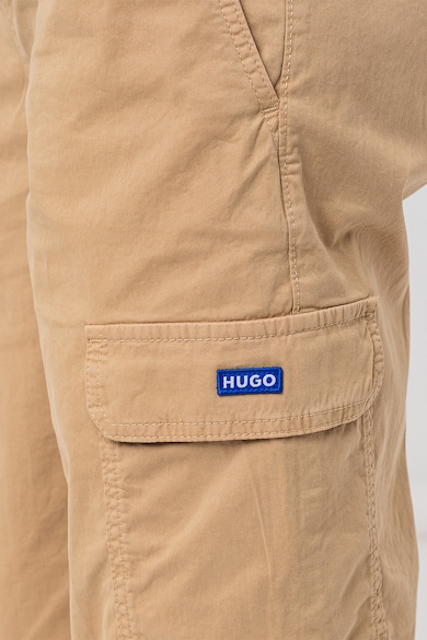 HUGO Pantaloni cargo relaxed fit Hisune Femei