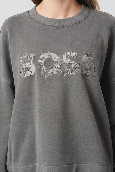 BOSS Eblou pulóver hímzett logóval női