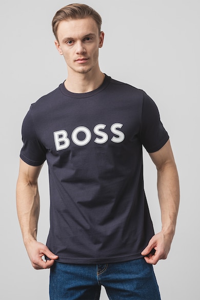 BOSS Тениска с лога Мъже
