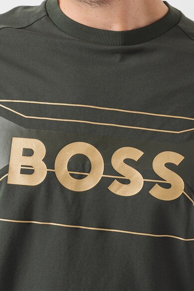 BOSS Тениска с памук и лого Мъже