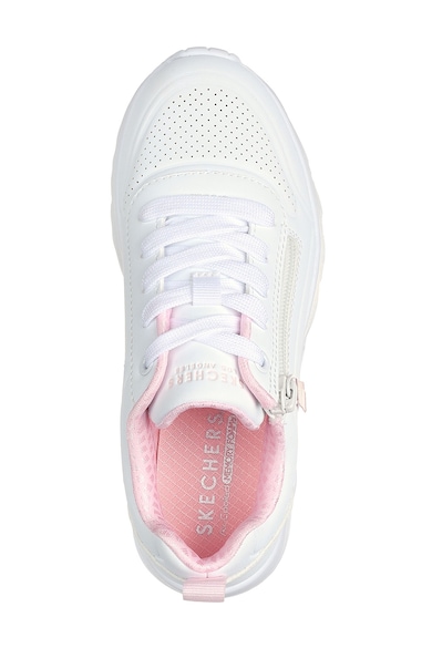 Skechers Uno Lite sneaker oldalt cipzárral Lány