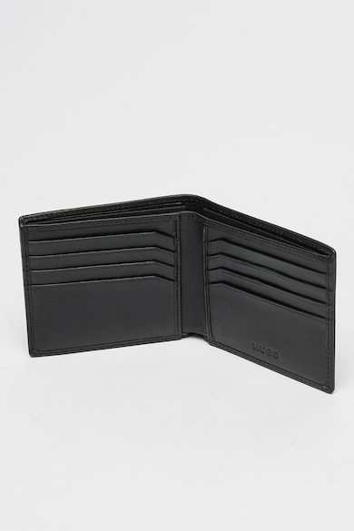 HUGO Кожен портфейл с двойно прегъване Мъже