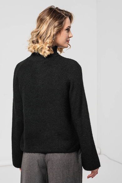 Vero Moda Рипсен пуловер с ниска яка Жени