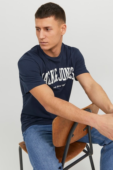 Jack & Jones Bő fazonú pamutpóló férfi