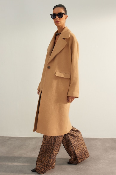 Trendyol Палто с джобове с капаче Жени