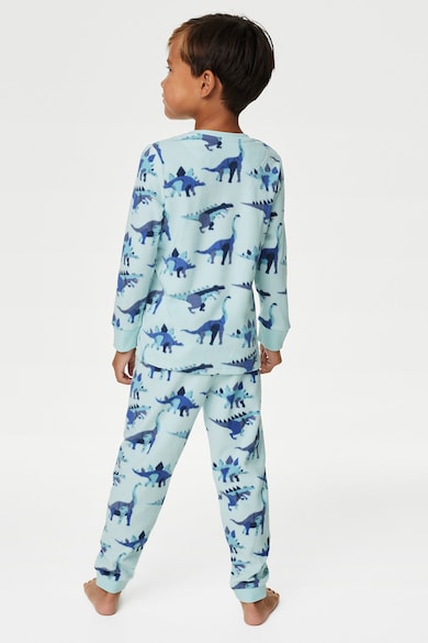 Marks & Spencer Hosszú ujjú mintás pizsama Fiú
