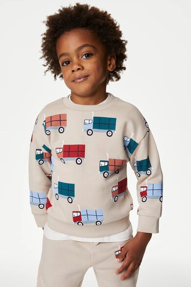Marks & Spencer Ejtett ujjú pulóver Fiú