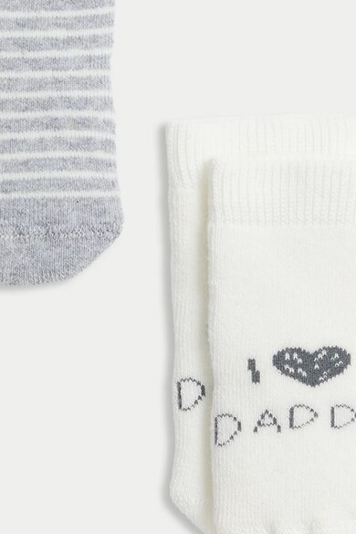 Marks & Spencer Чорапи до глезена с шарка - 2 чифта Момчета