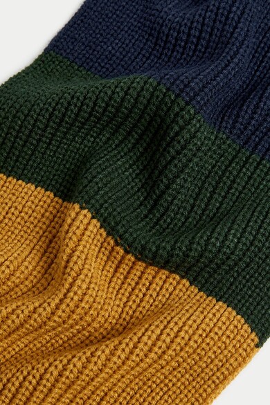 Marks & Spencer Fular tricotat cu model colorblock Barbati